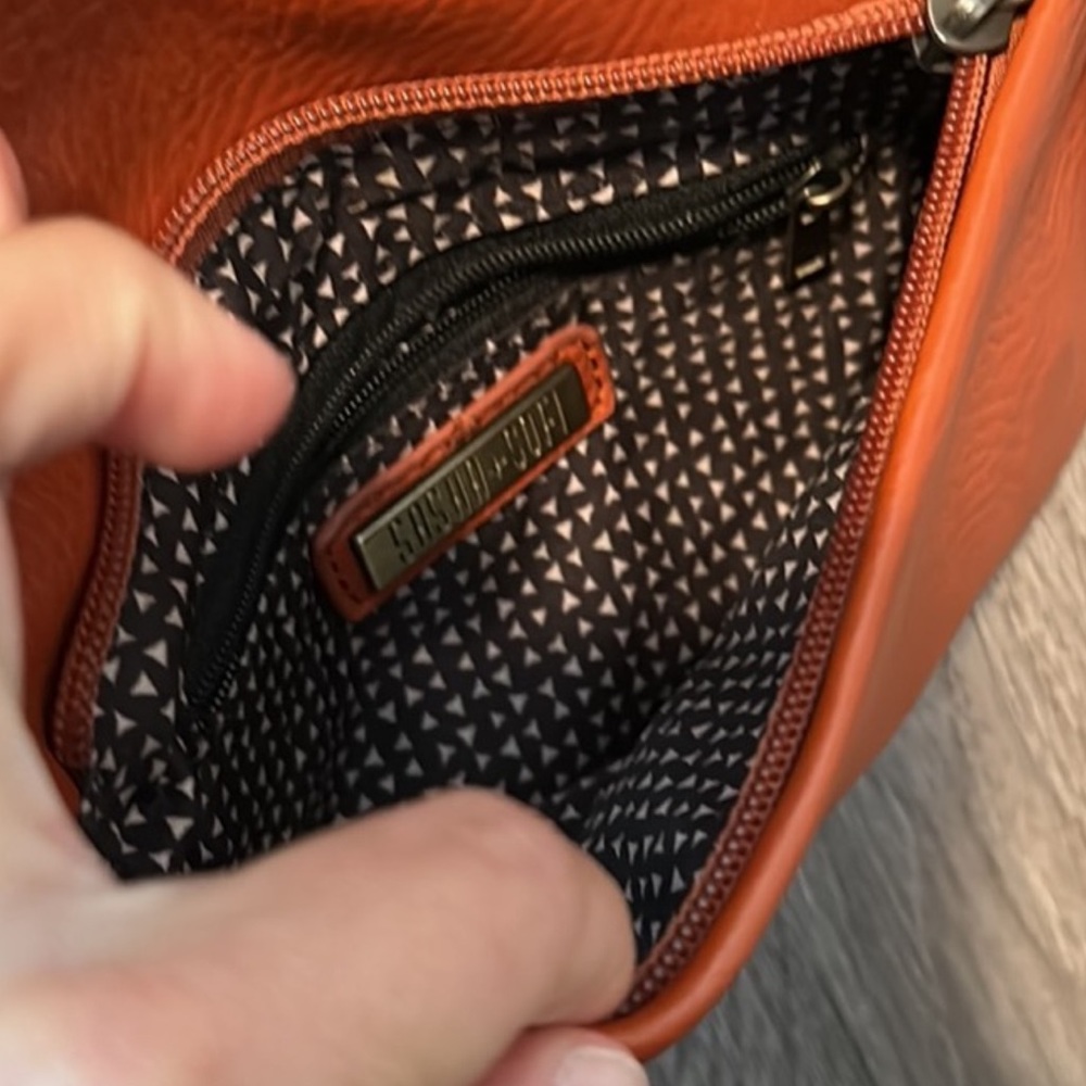 Sasha+Soft Crossbody Bag Burnt Orange Gem